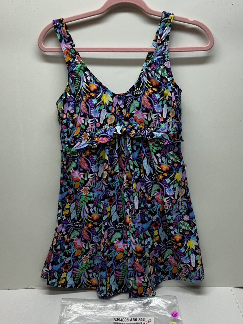 Swimsuit-Romper Fit 4 U  Romper Ruffle Detail A394008 Multi Color